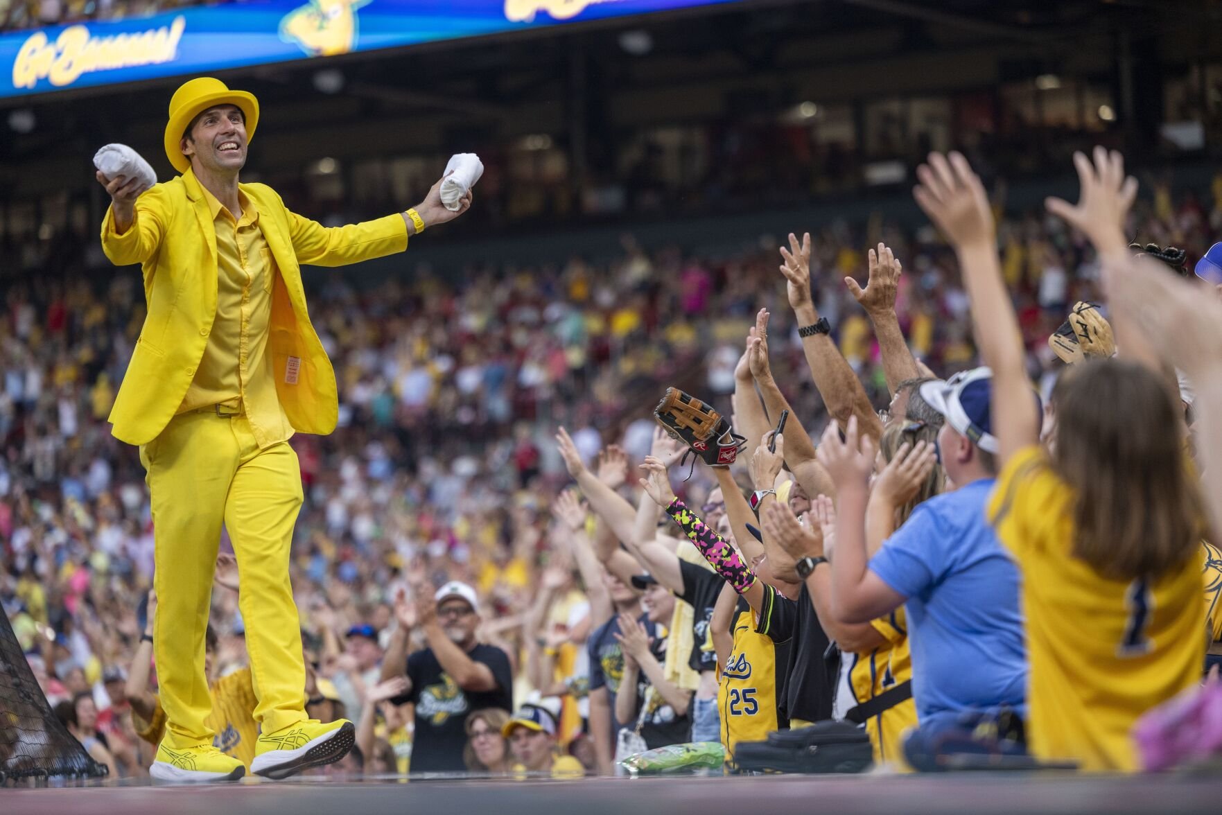 Bananaball comes to Busch
